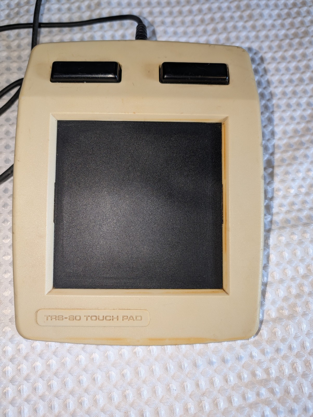 TRS-80 Touch Pad  Accessory Radioshack tandy Untested scuffed Vintage - AS IS