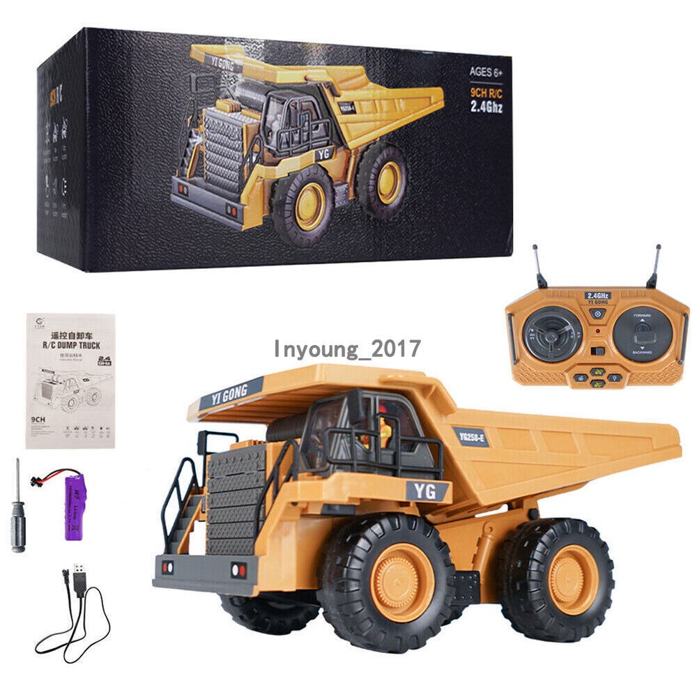 1:20 Remote Control Dump Truck 2.4GHz RC Truck Toy Vehicle Toys for Boys Kids