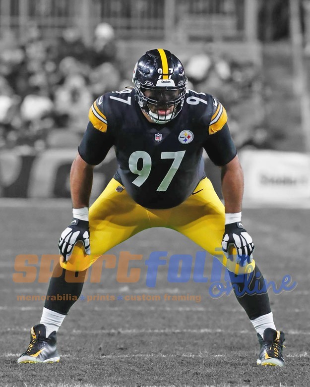 Pittsburgh Steelers CAMERON HEYWARD Glossy 8x10 Photo Print Spotlight Poster