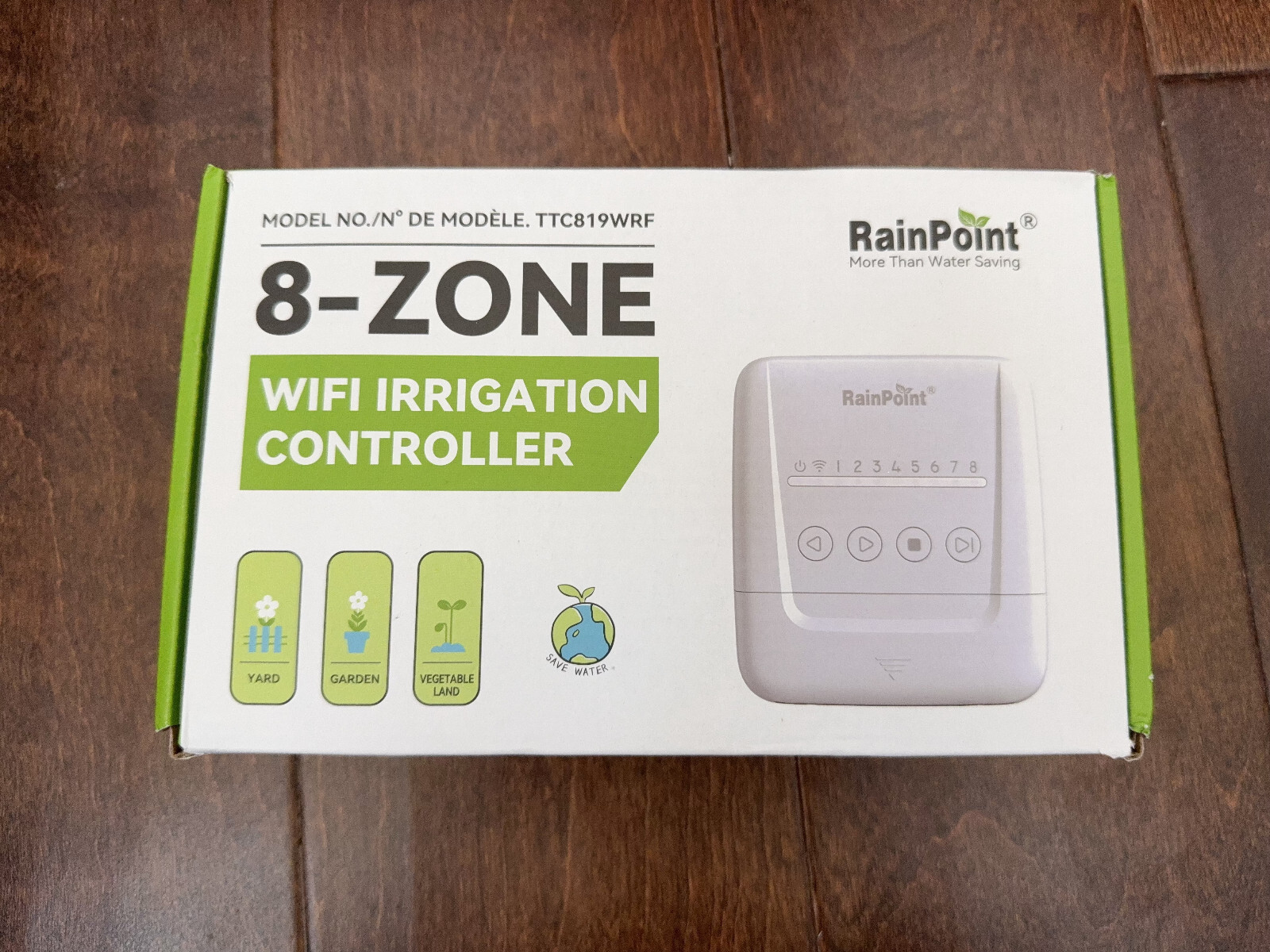 RAINPOINT Smart 8 Zone WiFi Irrigation Controller Model TTC819WRF Missing Screws