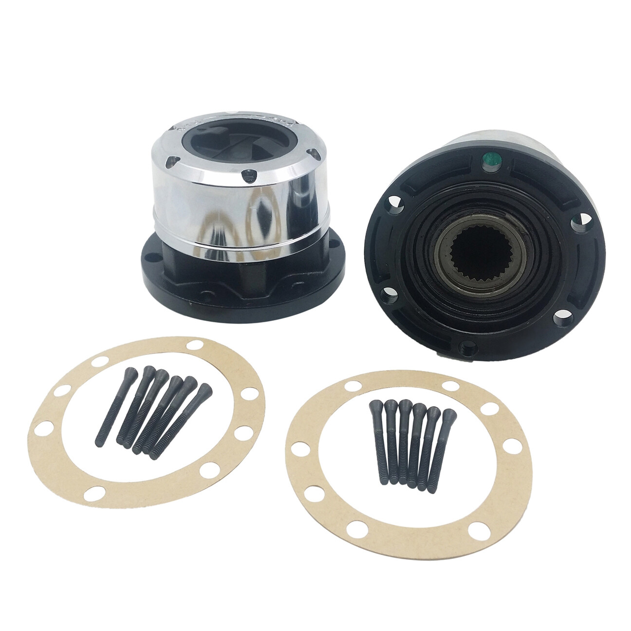 Pair of Locking Hubs For 1989-1998 Geo Tracker Suzuki Sidekick Samurai 1.6L L4