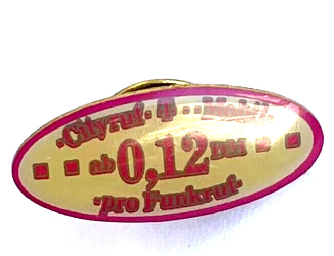 Deutsche Telekom Cityruf T-Mobile Pin (H8)