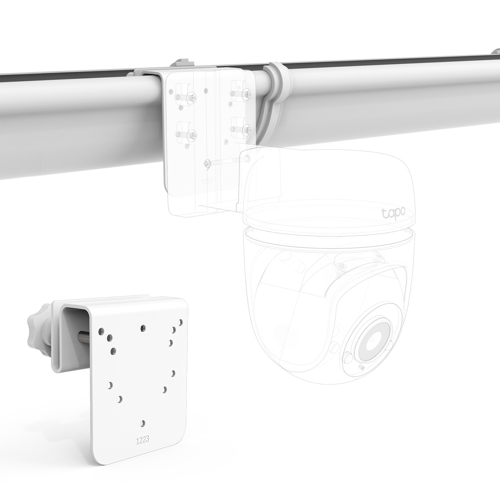 Gutter Mount for TP-Link Tapo Outdoor Pan/Tilt Wi-Fi Security Camera
