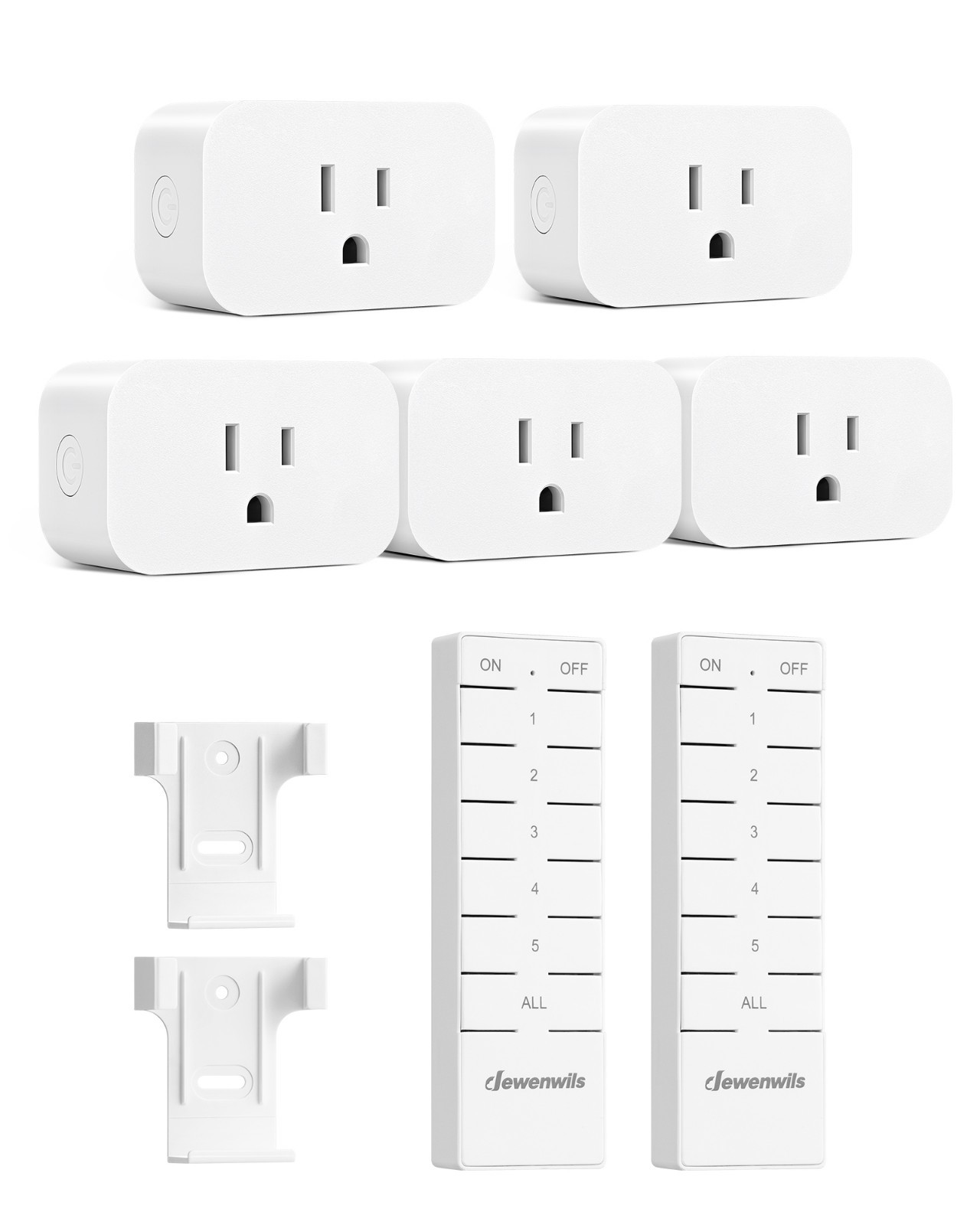 DEWENWILS Indoor Wireless Remote Control Outlet, Remote Light Switch 15A/1875W