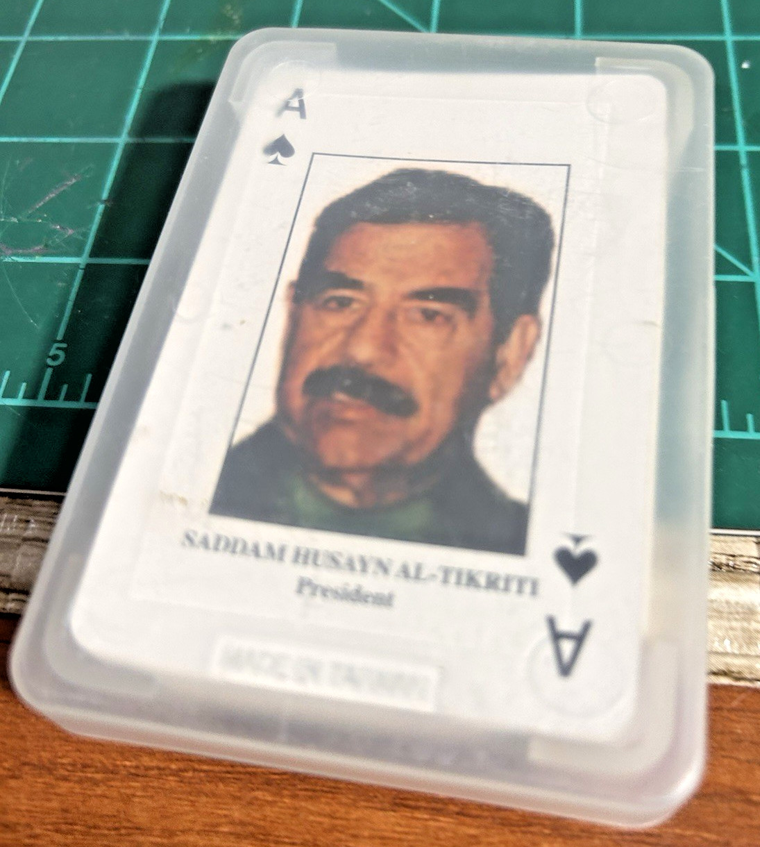 Iraq Most Wanted Playing Cards Desert Storm Original Militaria Complete Deck