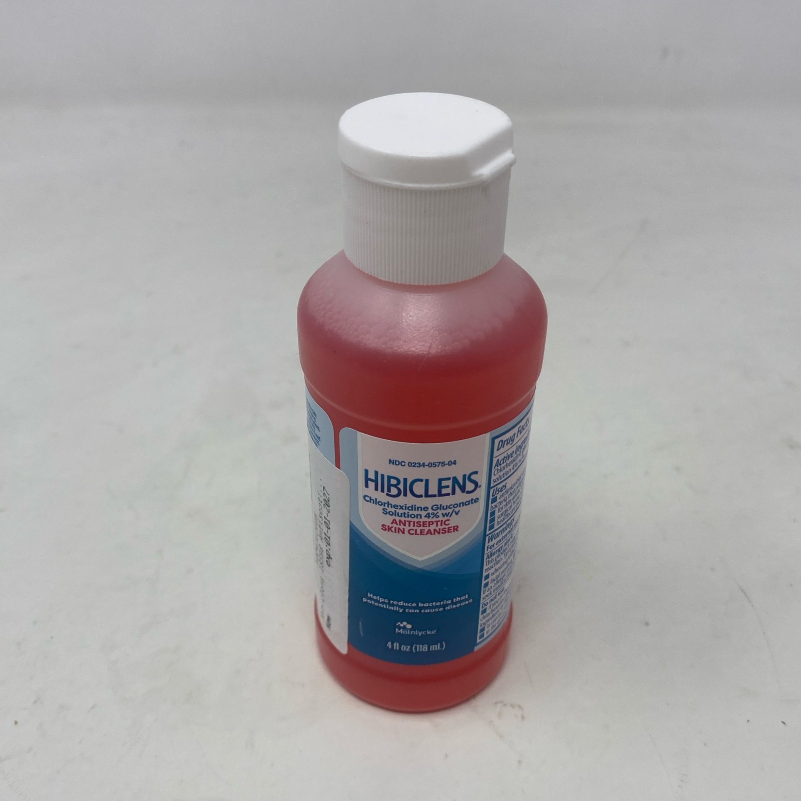 Hibiclens Antiseptic Skin Cleanser 4 oz Pink 4% CHG Bottle