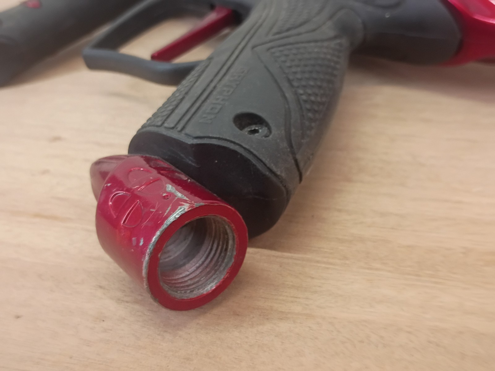 Tippmann Gryphon Paintball Marker Gun - Red/Black - UNTESTED Semi-Auto