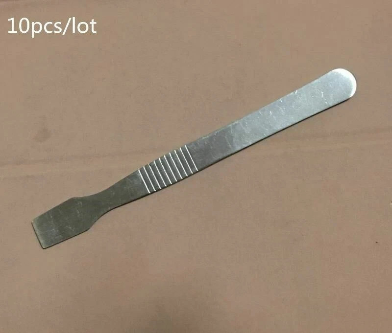 10pcs Metal Spudger Pry Opening Tool Tin Scraping Knife For Mobile phone Repair
