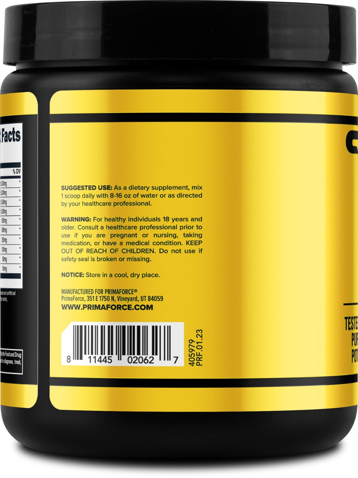 PrimaForce EAA Powder 30 Servings (Watermelon) - Essential Amino Acids