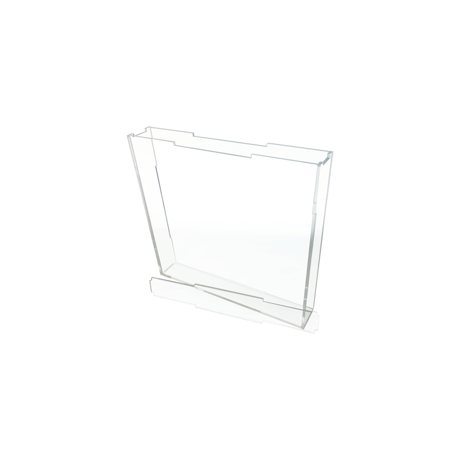 Acrylic display case for 151 poster collection