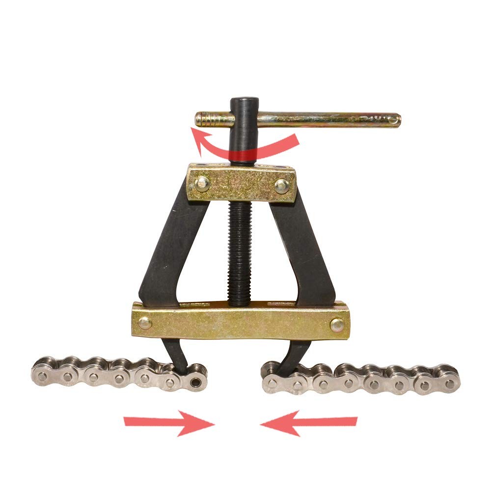 Roller Chain Holder Puller And Breaker Cutter Tools Professional Repair Set