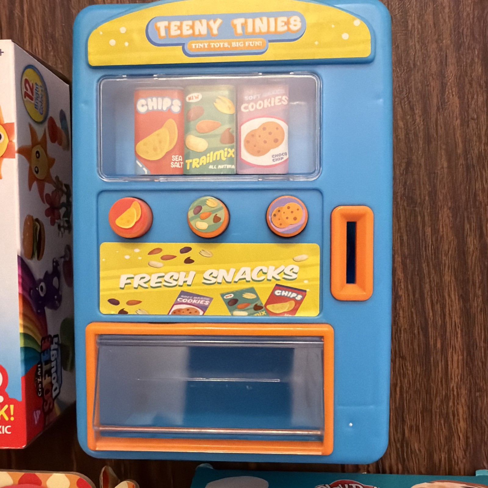 Kids Toy Bundle: Play-Doh Dentist & Grill, Softee Dough & Vending Machine