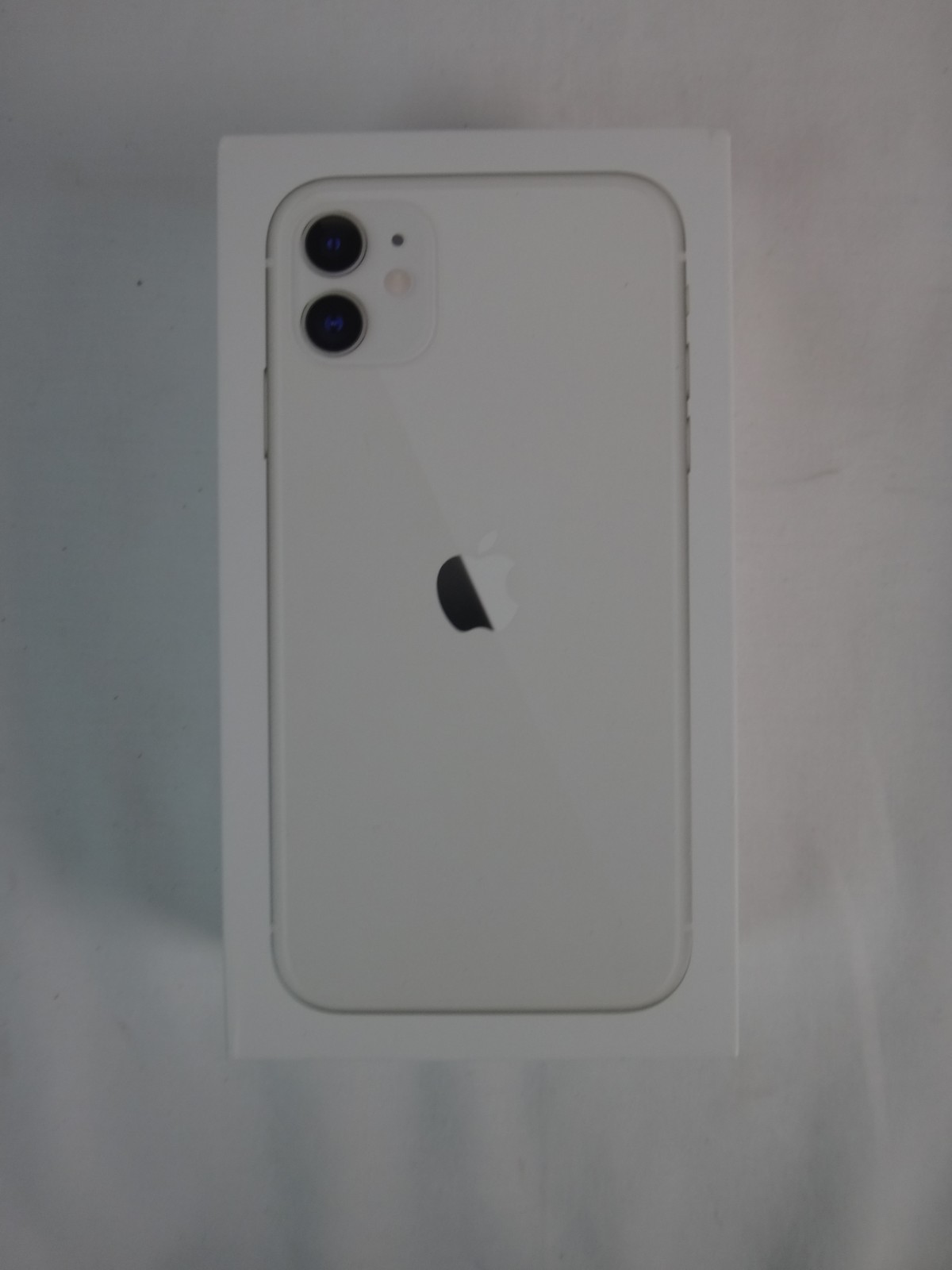 Apple iPhone 11 128GB White BOX ONLY!! Includes Charger Headphones and Manuals