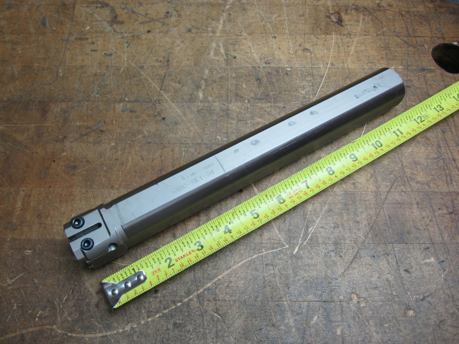 Iscar GHIC-38.1-50 changeable modular head 1-1/2" shaft boring bar groove/thread