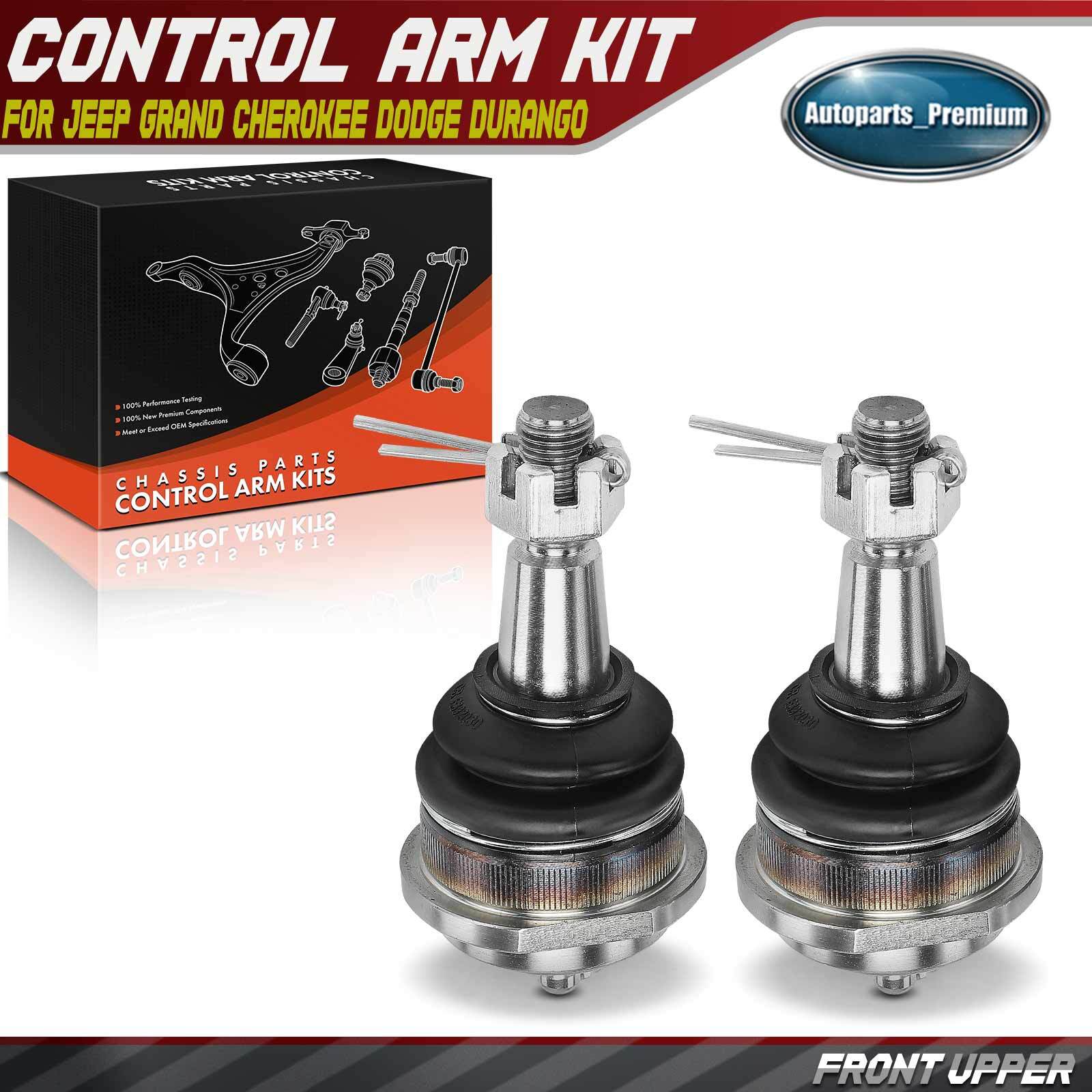 2Pcs Front Upper Side Ball Joint for Dodge Durango Jeep Grand Cherokee 2011-2015