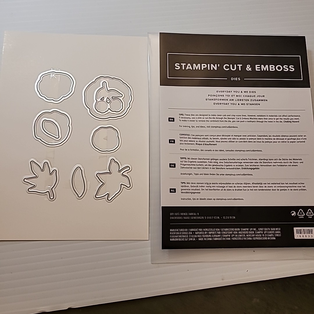Stampin’ Up! Stylish Shapes Cut & Emboss Dies NEW