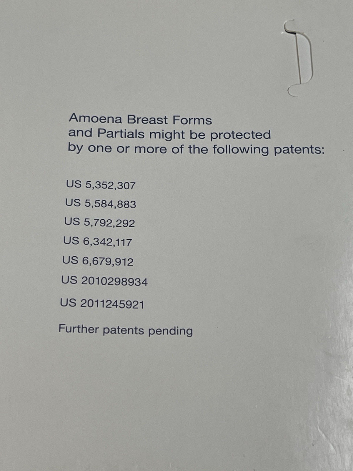 Amoena 442 Essential Light 2S Breast Form Prosthesis Size 7