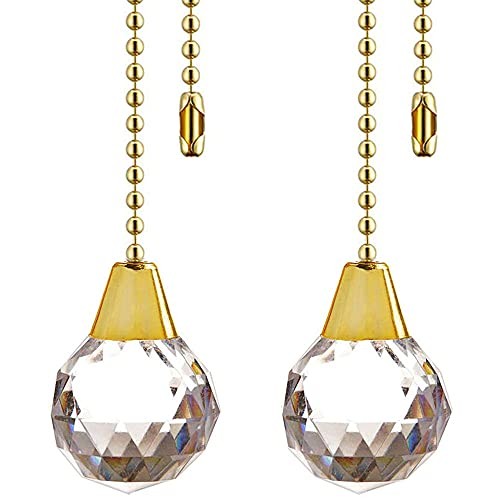 Ceiling Fan Pull Chain Chain Extender Extension for Ceiling Light Fan Gold