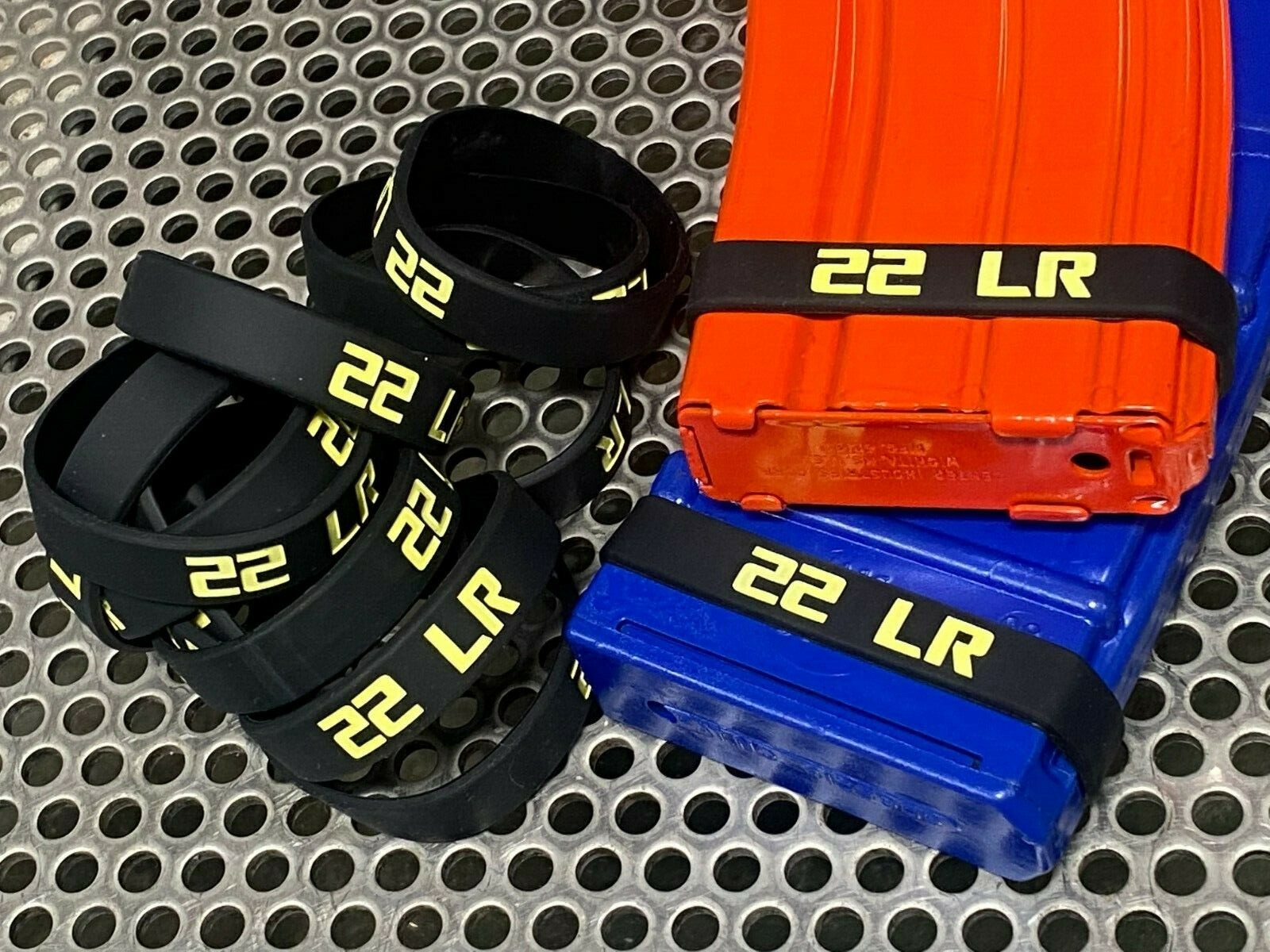 22 LR Magazine ID Bands .22 Long Rifle MAG ID  BAND FREE SHIPPING  4,6,10 PACK