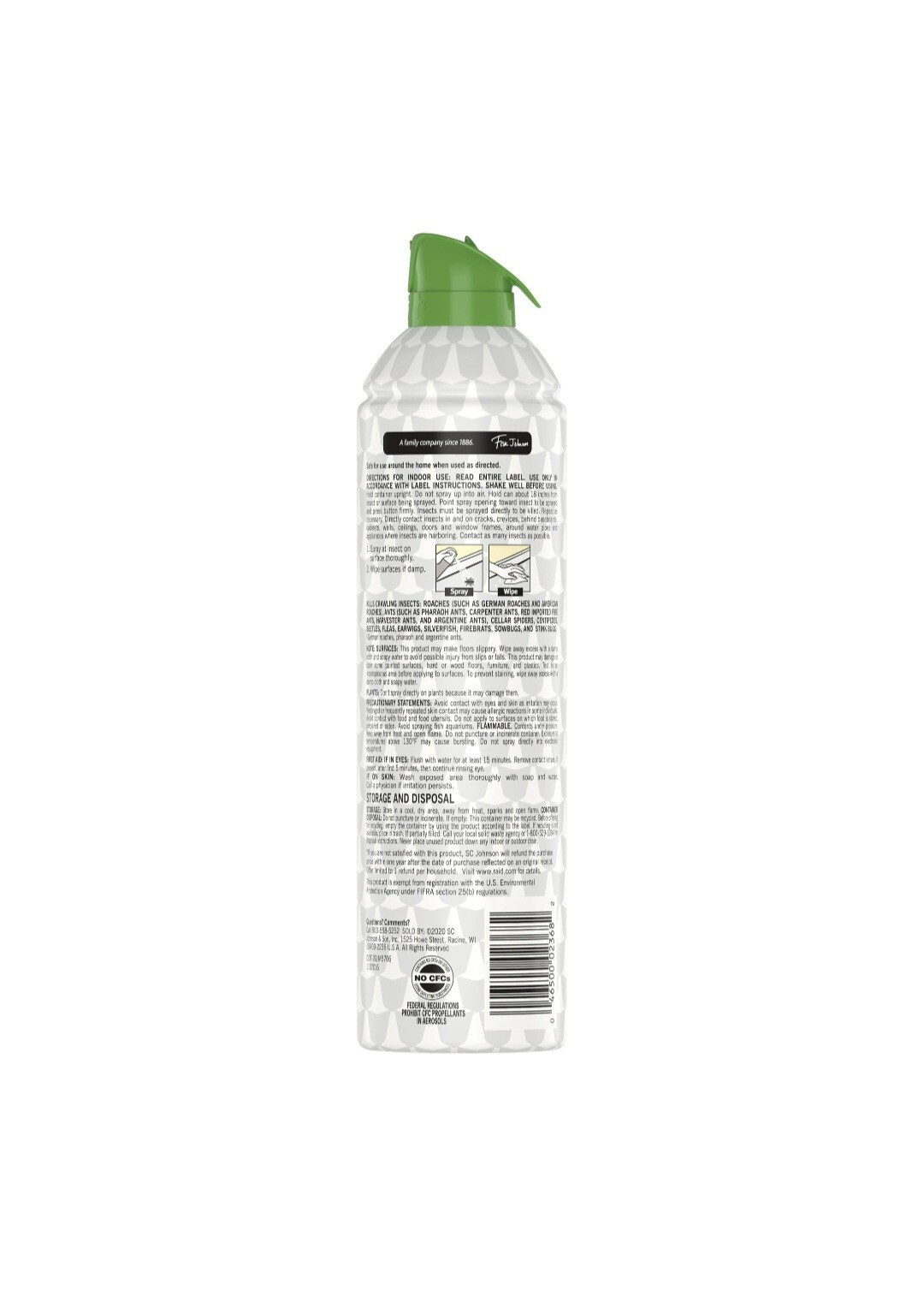 Raid Essentials Ant, Spider & Roach Killer 10 oz.