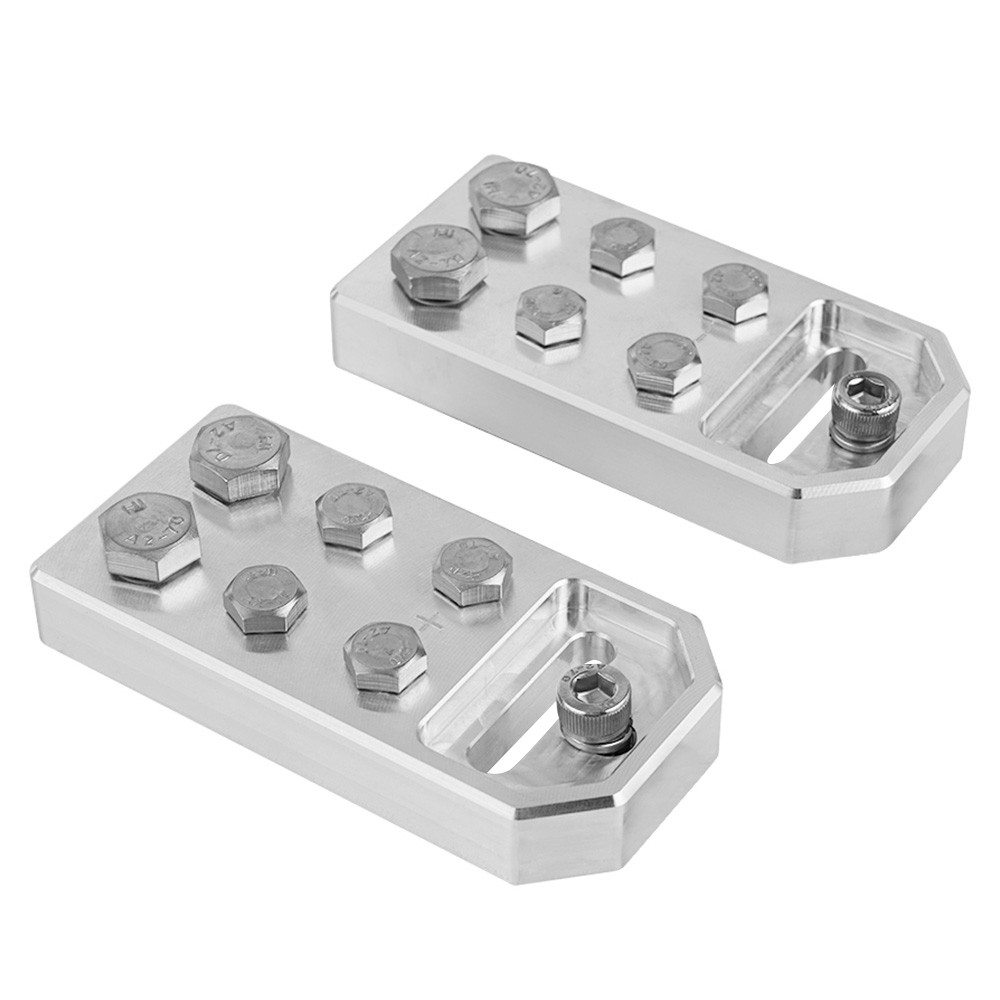 2x 6 Spot Flat Bolt Style Battery Terminal For XS Power D5100R D2400 D3400R D975
