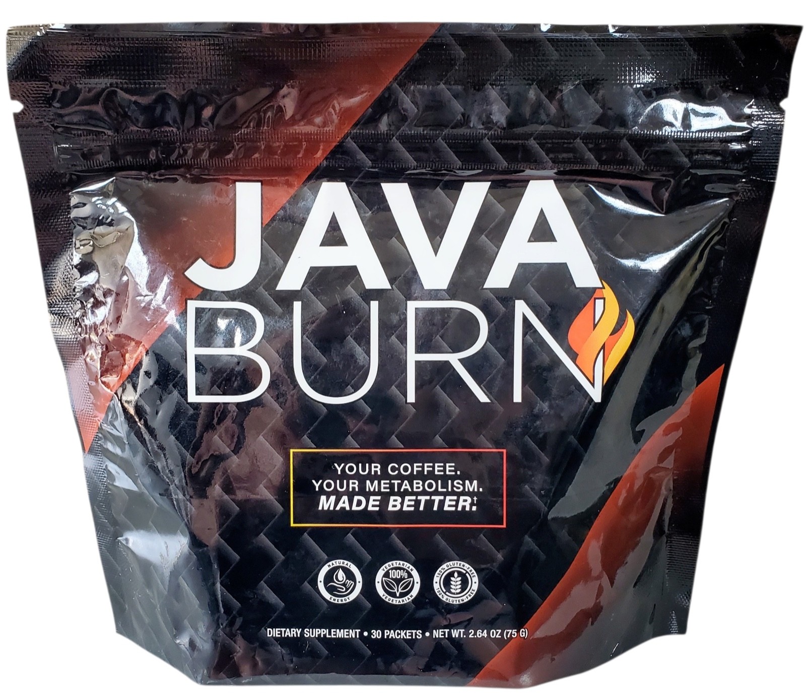 JAVA BURN Weight Loss 30 Packets Additive Dietary Metabolism Packs Lose Coffee