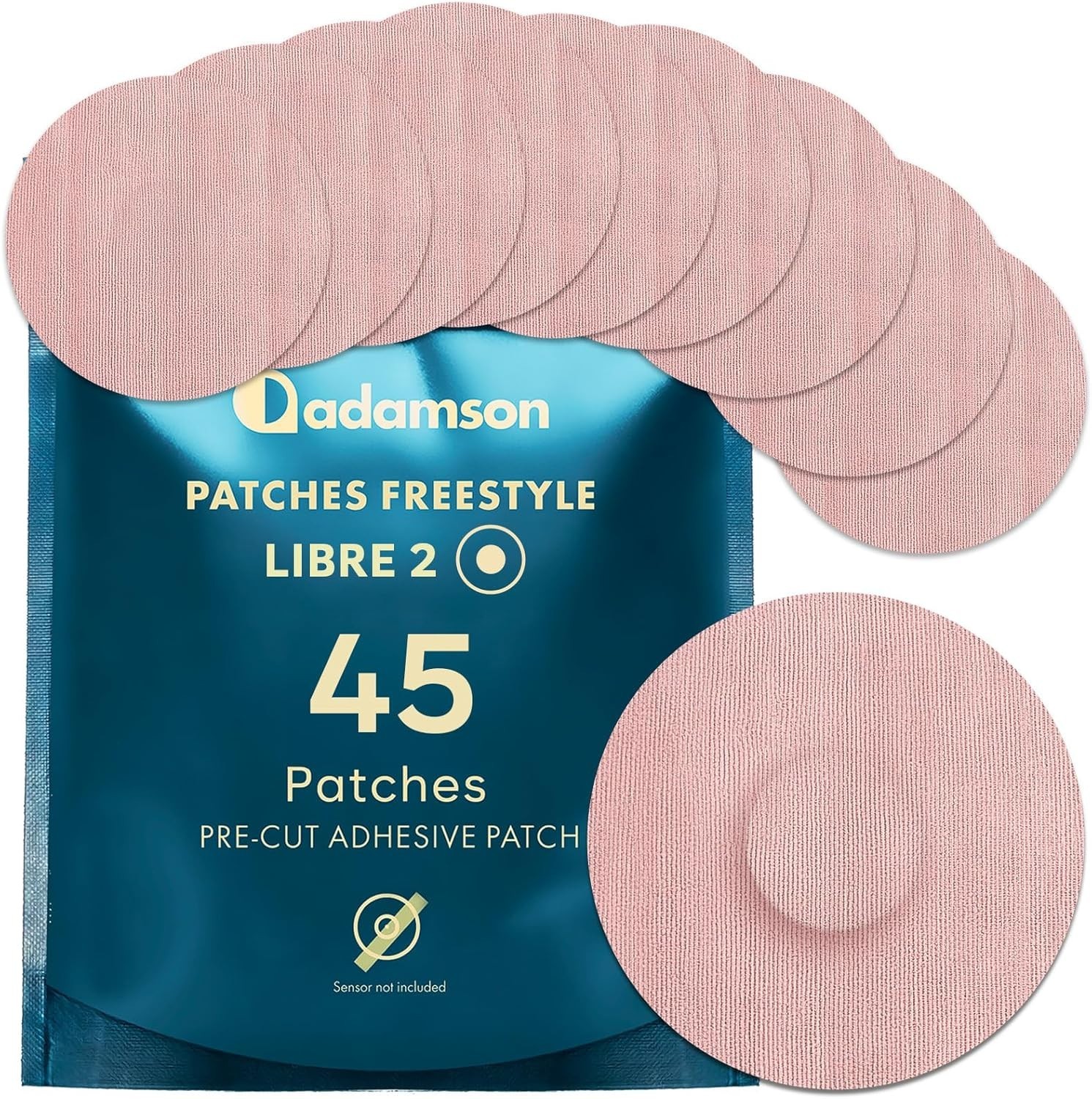 Freestyle Libre 2 Sensor Covers Waterproof – 45 Discreet Patches for CGM