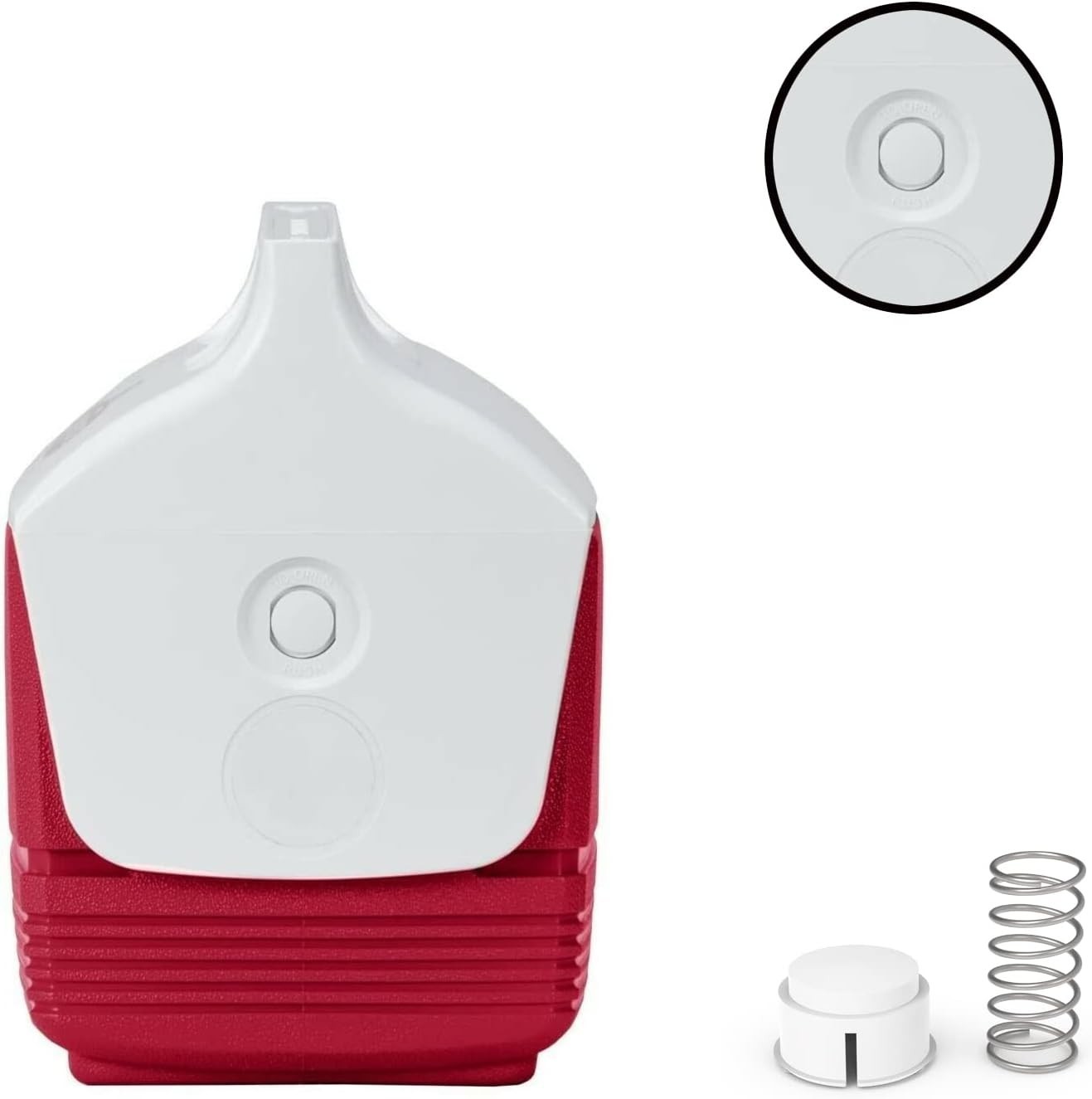 Igloo Playmate Cooler Button Spring Replacement Kit Mini Plus Boss Parts