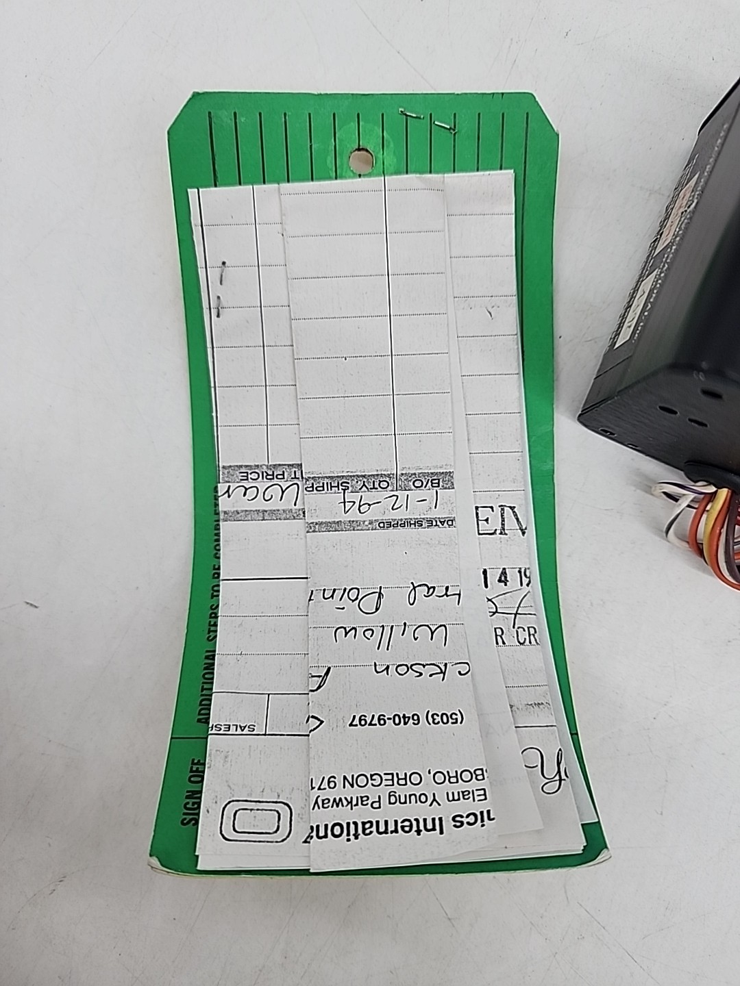 SERVICED Electronics International EGT Indicator Single Probe - Aircraft Gauge