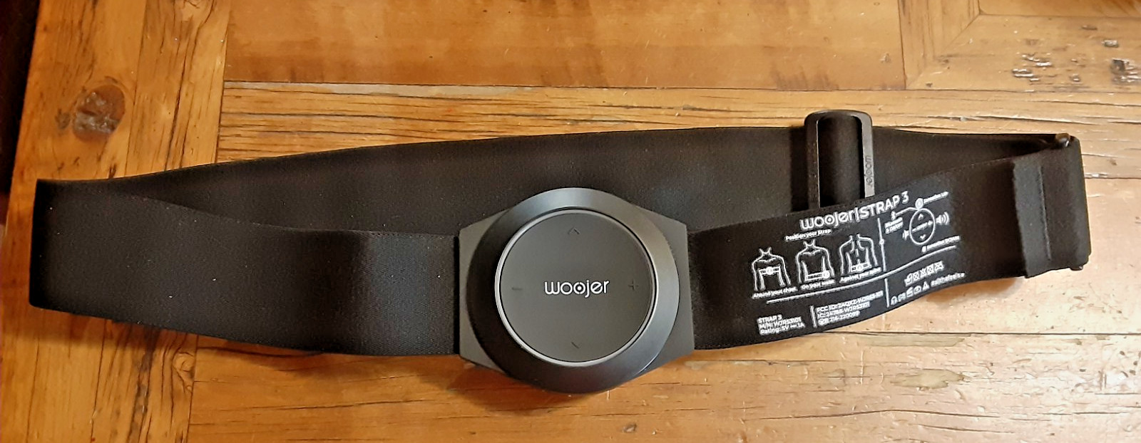 Woojer Strap 3 High-Fidelity Haptic Body Strap (Black)