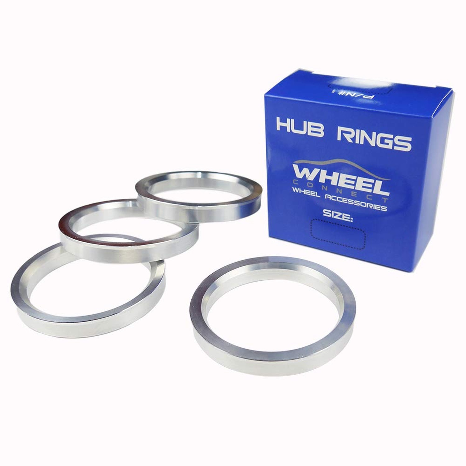 WHEEL CONNECT Hub Centric Rings 74.1 to 67.1, Aluminium Alloy Hubrings 67.1 t...