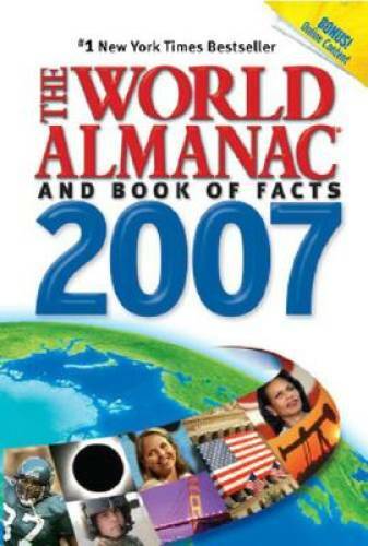 The World Almanac and Book of Facts, 2007 (World Almanac and Book of - GOOD