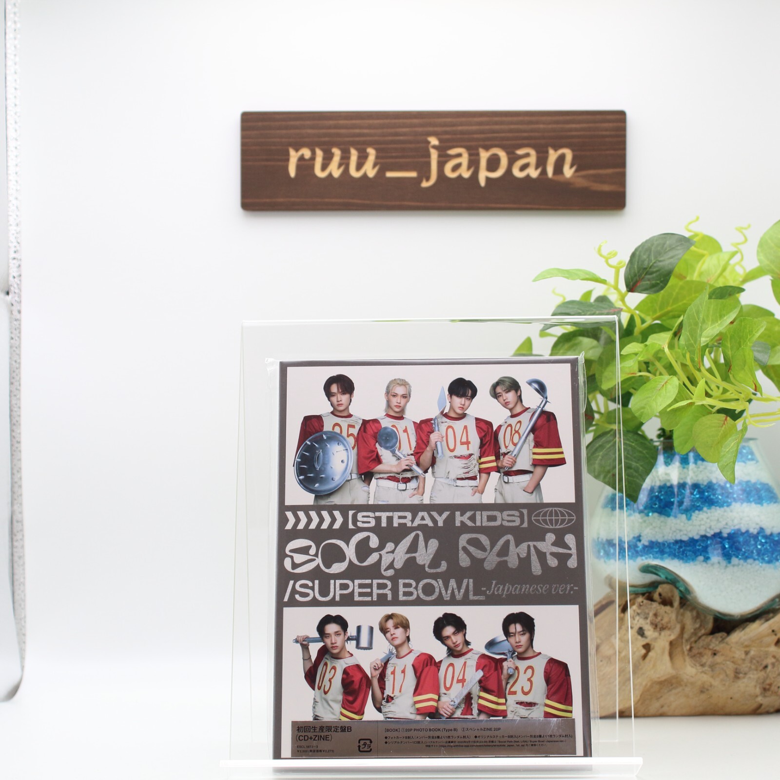 Stray Kids Social Path (feat. LiSA) Limited Edition Type B CD ZINE Japan NEW