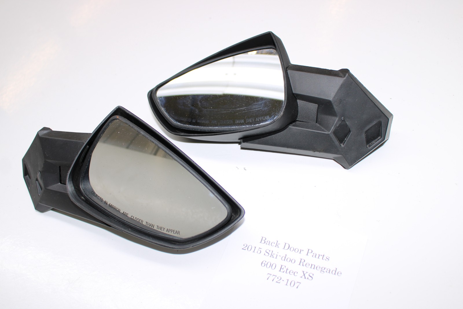 Ski-Doo OEM REV-XM XS XP XR XU Mirror Left Right Pair 860200083 860200694