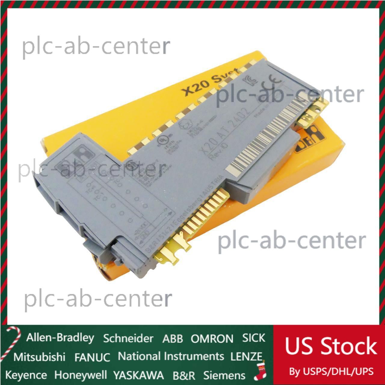 B&R X20 AT 2402 X20AT2402 Temperature Input Module Rev. I0 -new--