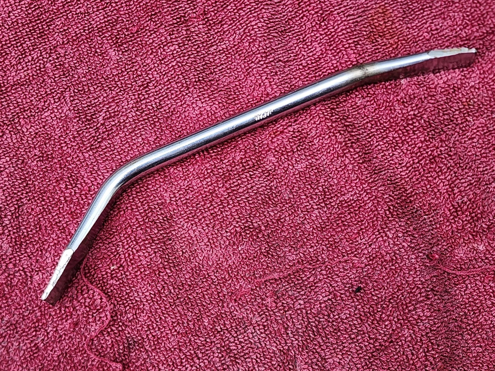 Vintage Unmarked Brake Adjustment Spoon, 7-11/16" Long, Japan