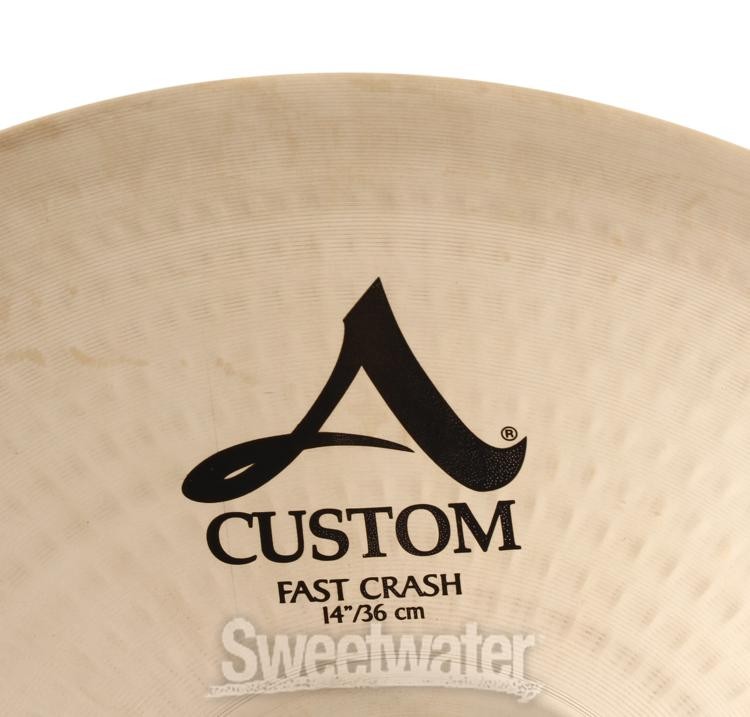 Zildjian 14" A Custom Fast Crash Cymbal