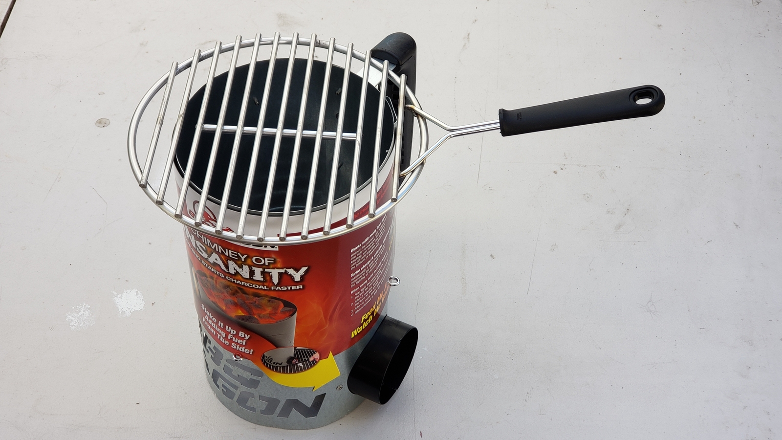 BBQ Dragon NEW Chimney Grilling Grate