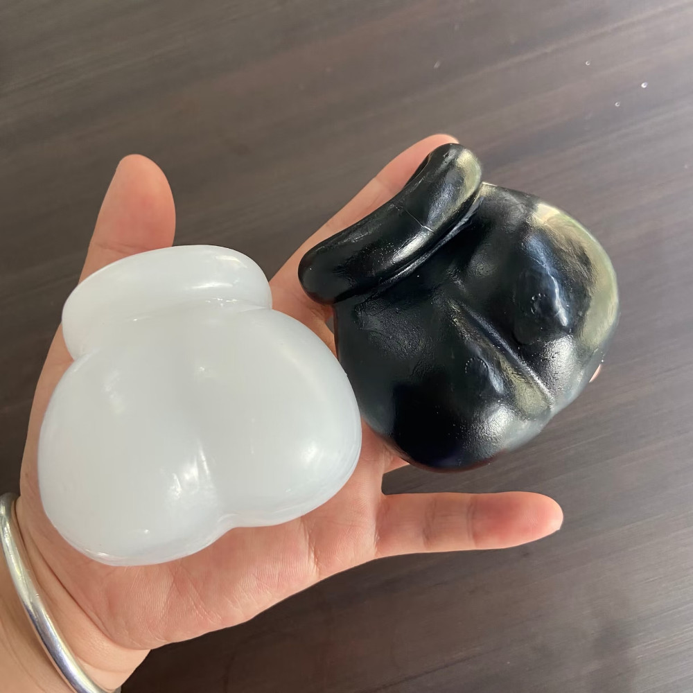 Ball Bag Scrotum Stretcher Weight Sleeve Ox Testicle Male Enhancer Enlarger CBT