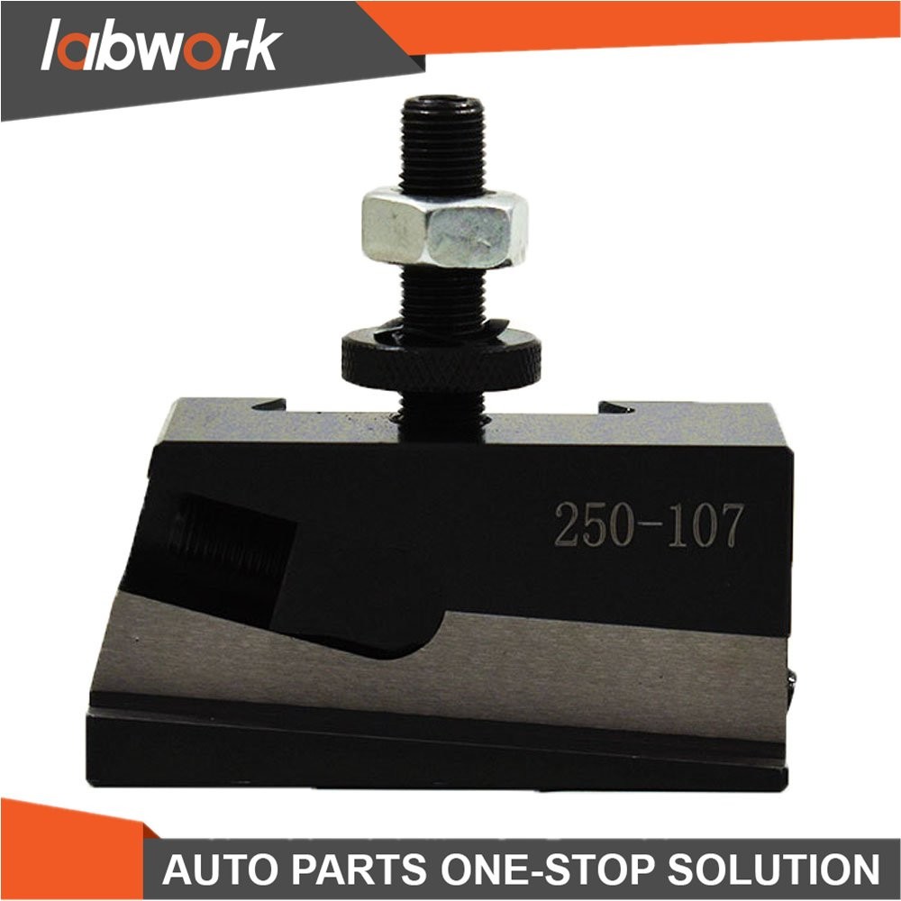 Labwork AXA 250-111 Wedge Tool Post Set For Lathe 6-12" Plus 2 Extra Tool Holder