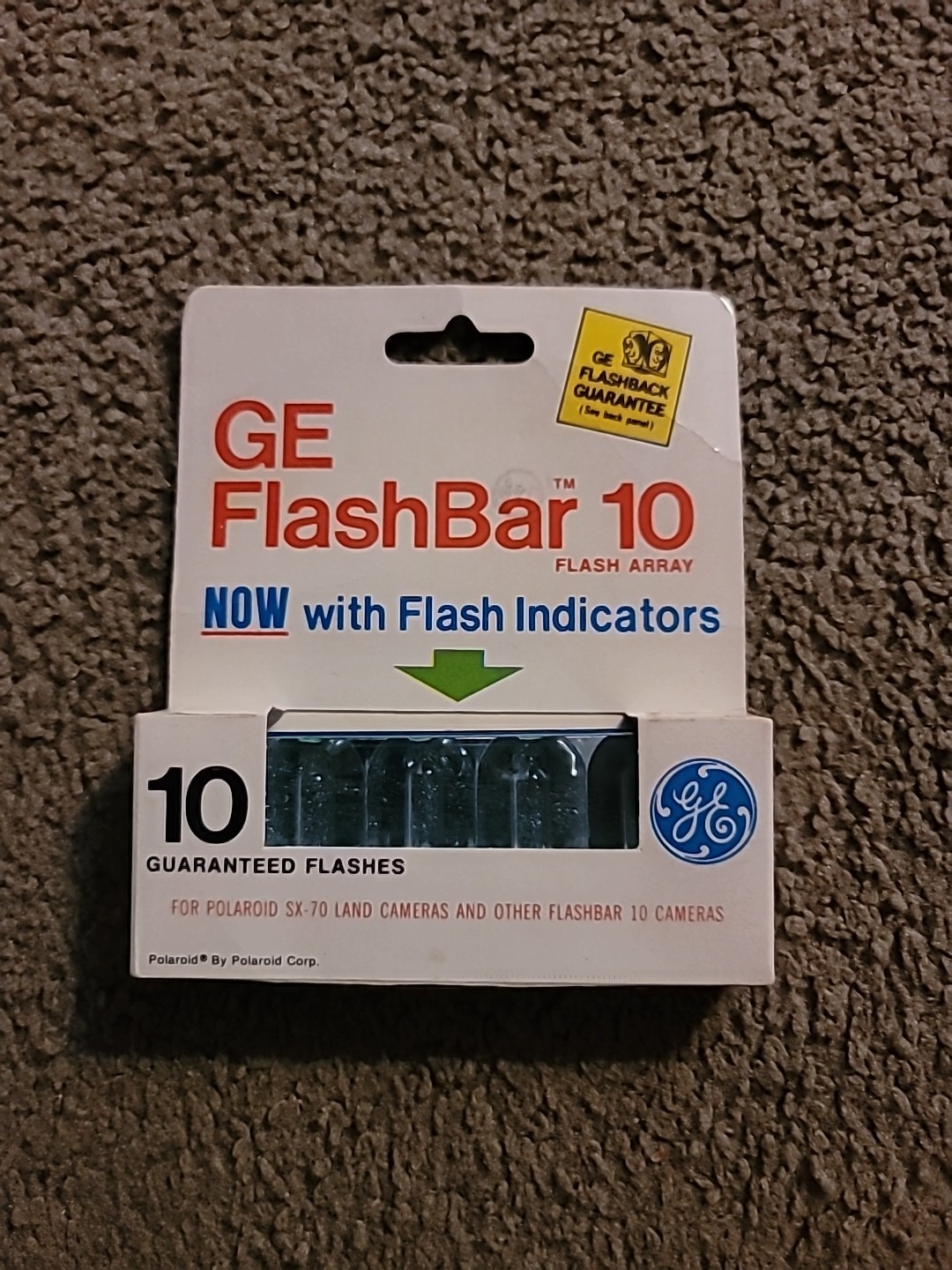 Flash Bar for Vintage Polaroid SX-70 OneStep & Folding Instant Film Land Cameras