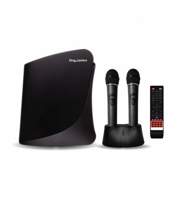 SingMasters SM-800 ENGLISH KARAOKE MACHINE,13K English Song,2 Wireless Mic,Wi-Fi