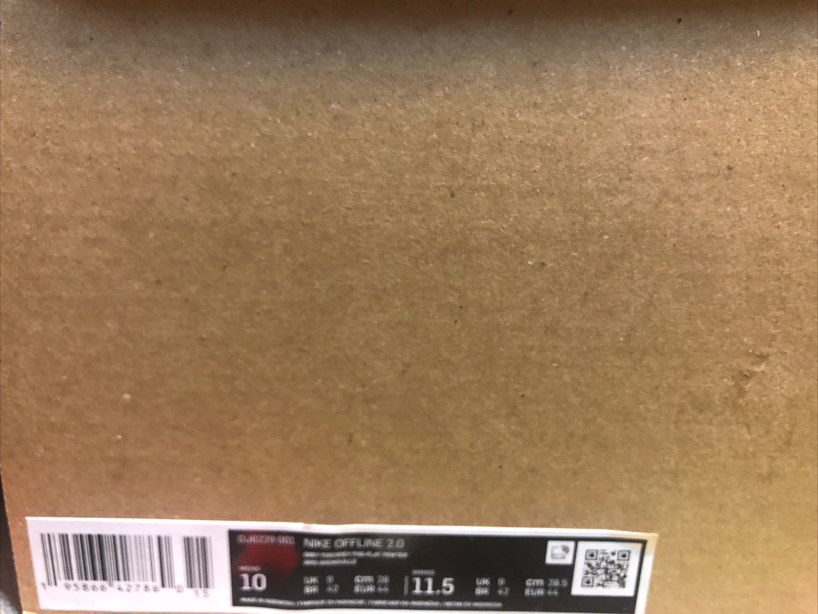NIKE Offline 2.0 Grey/Fog Slip-On Slides Sandals DJ6229 001 Sizes 9, 10 & 10.5