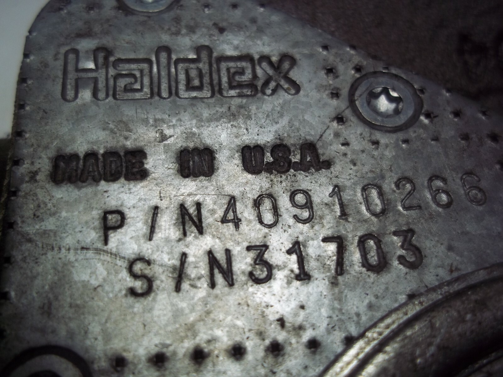EUCLID  HALDEX  SLACK ADJUSTER  PART NUMBER  40910266