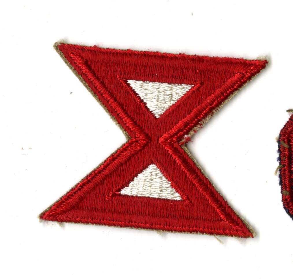 Tenth Army White Back Patch WWII Vintage Okinawa Pacific Buckner