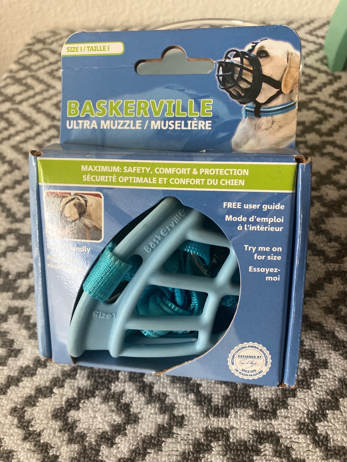 baskerville ultra muzzle size 1