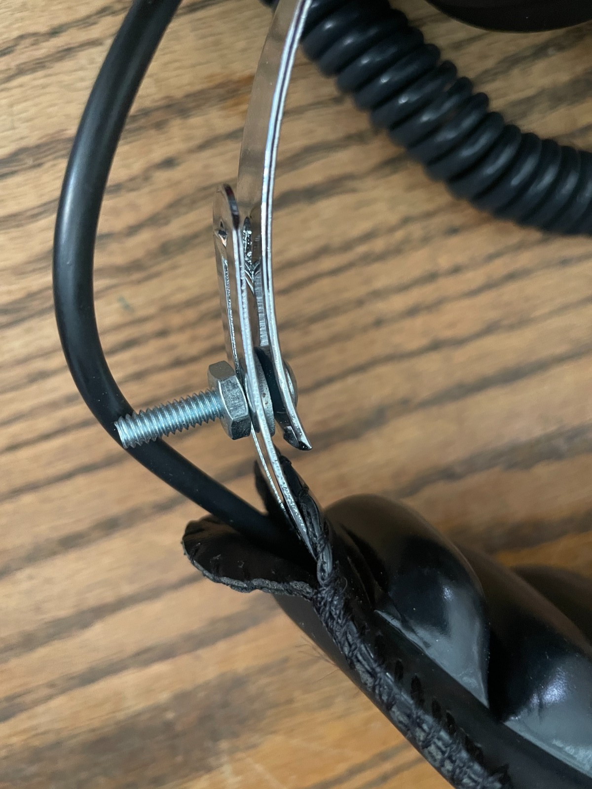 Racing Electronics RE-48 Communication Headset NASCAR w/Volume Control -- works!