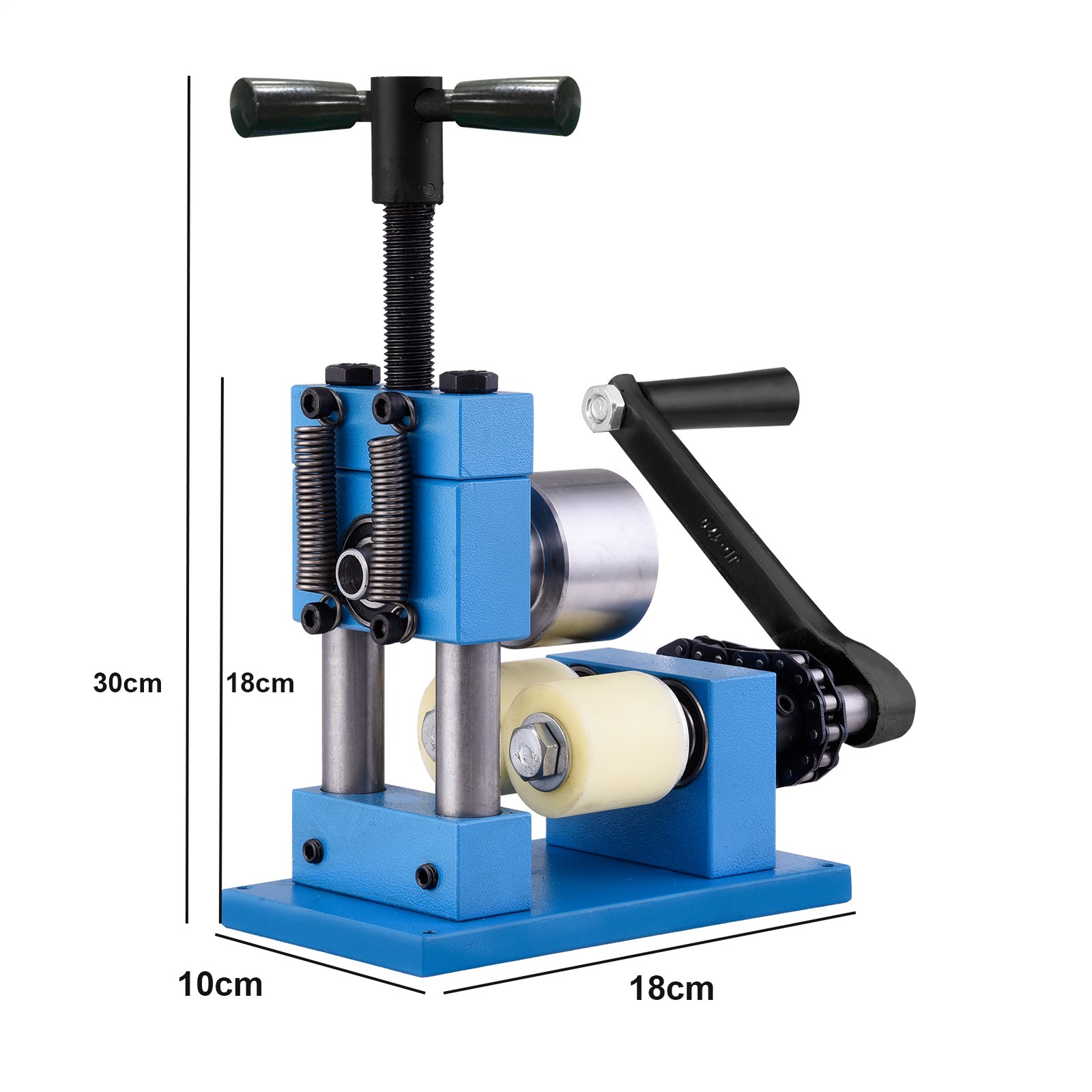 Hand Crank Ring Bracelet Press Bending Machine Making Tool Jewelry Ring Bender