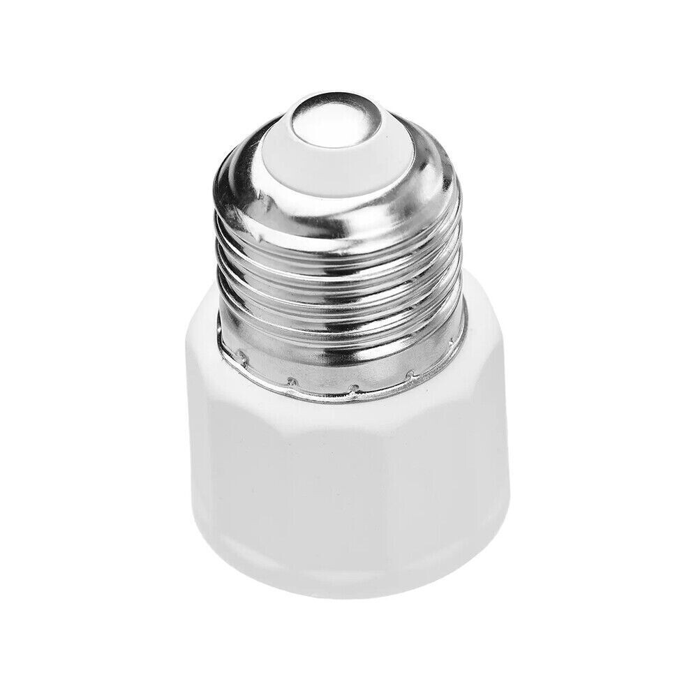 E26/E27 Light Bulb Socket 2/3 Prong Outlet Light Socket to Plug Adapter Convert