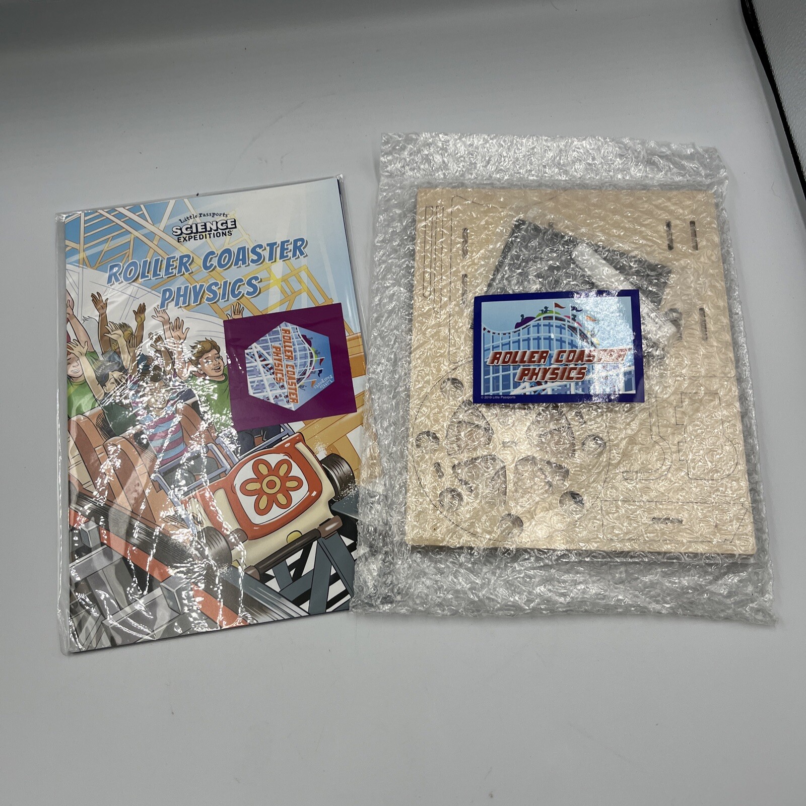 Little Passports Science Kit With Book Roller Coaster Physics [New]